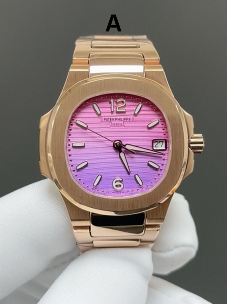 Patek Philippe Nautilus 32mm Full Collection - 18k Rose Gold 7010