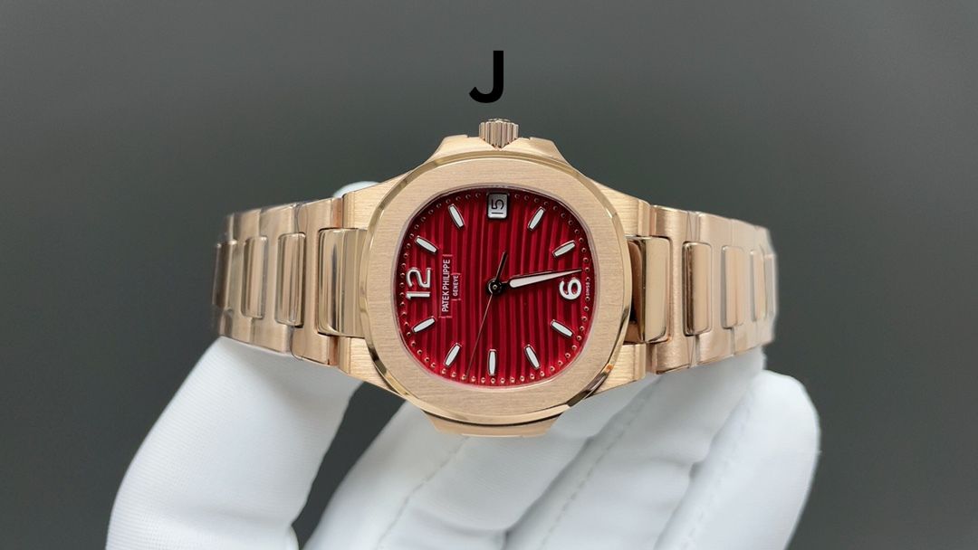 Patek Philippe Nautilus 32mm Full Collection - 18k Rose Gold 7010